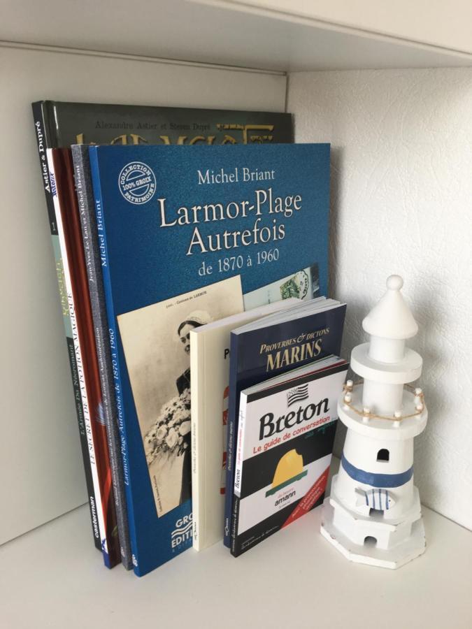 Appartement Larmor Plage, T2 cosy, 4 pers, 3mn plage, parking privé, tout à pied ! Extérieur photo