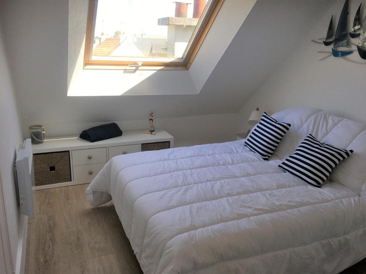 Appartement Larmor Plage, T2 cosy, 4 pers, 3mn plage, parking privé, tout à pied ! Extérieur photo