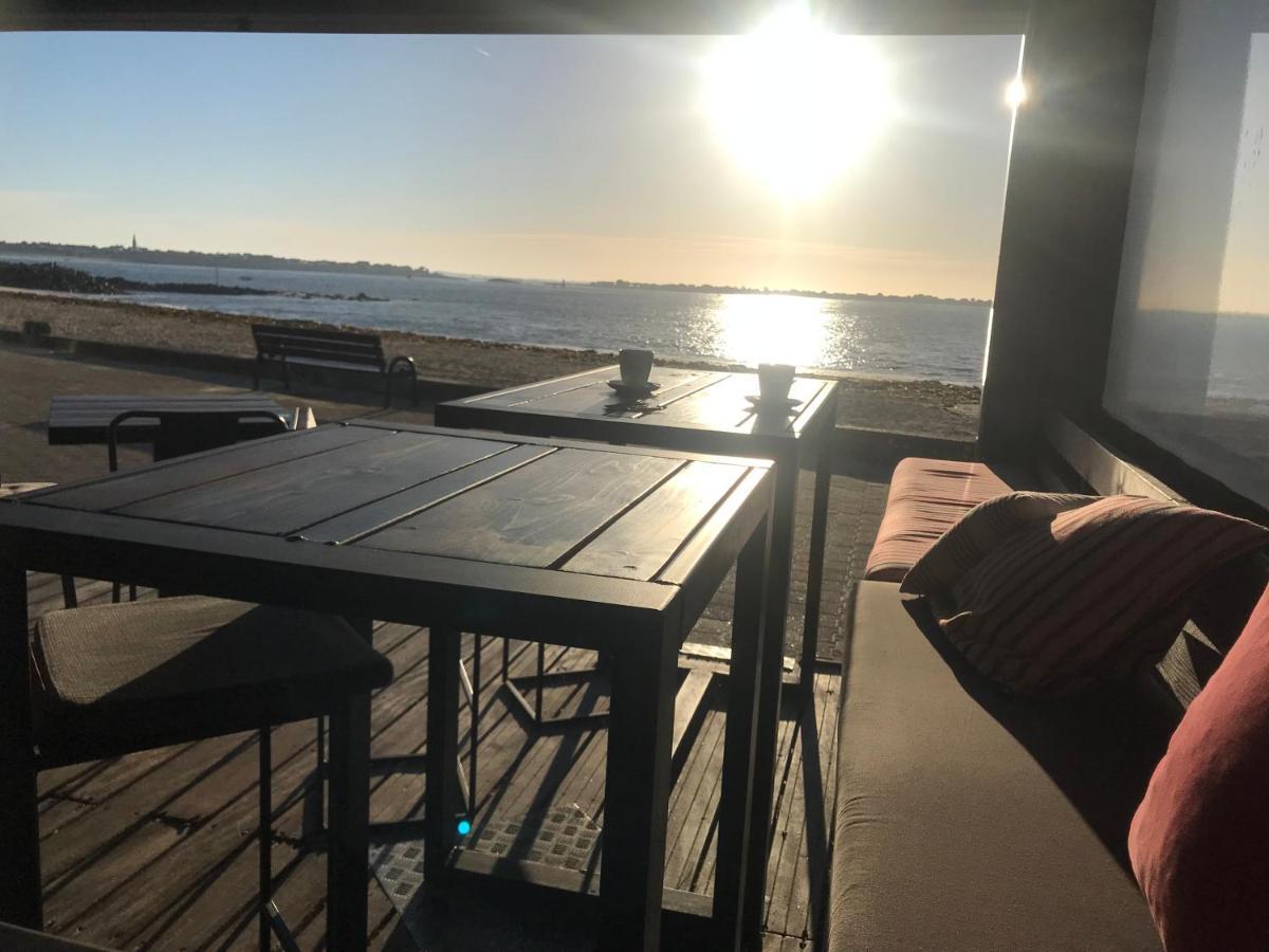 Appartement Larmor Plage, T2 cosy, 4 pers, 3mn plage, parking privé, tout à pied ! Extérieur photo